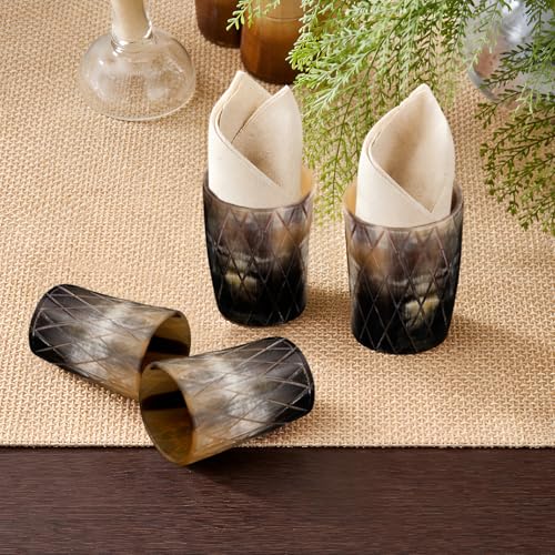 Viking Horn Shot Glasses Set of 4 (4 Count)