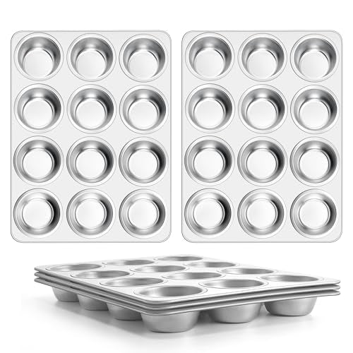 Stainless Steel Muffin Pan Set of 5 (5 Count)