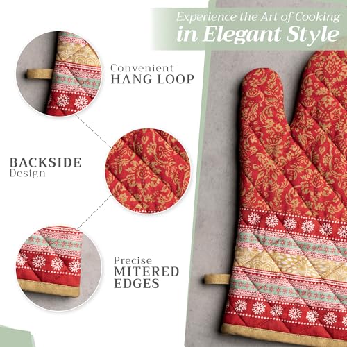 Maison d'Hermine Oven Gloves 100% Cotton Oven Mitt