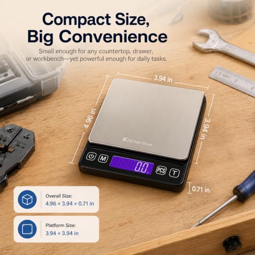 KitchenTour Digital Kitchen Gram Scale