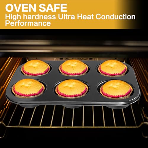 Jumbo Muffin Pan 6 Cup (2 Count)