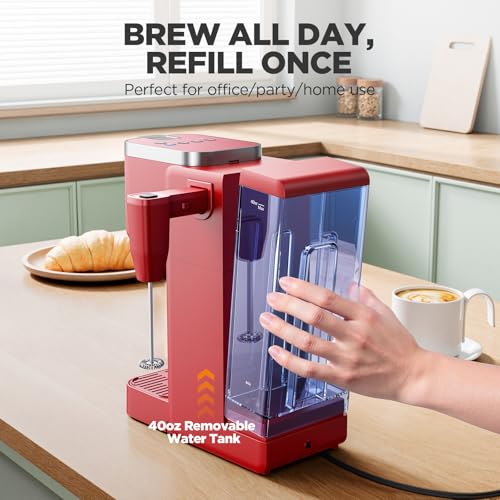 Single Serve Coffee Maker with Built
