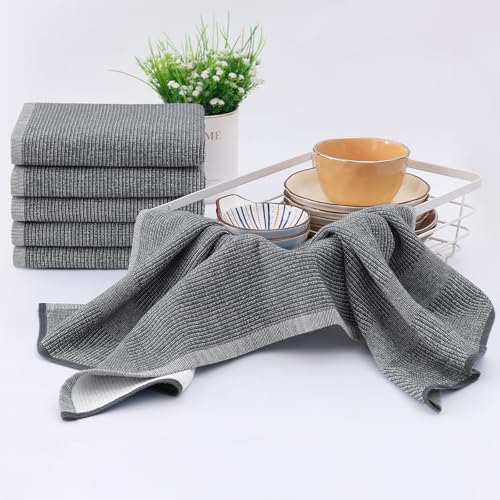 380 GSM Cotton Premium Kitchen Towels 8 Pack (8 Count)