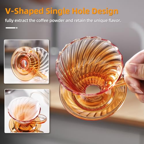 Pour Over Coffee Maker Set