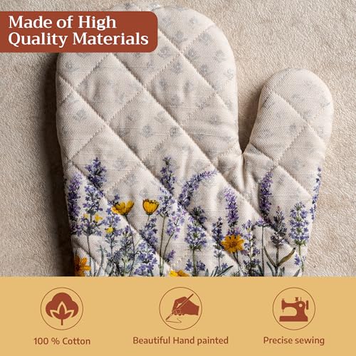 Maison d'Hermine Oven Gloves 100% Cotton Oven Mitt