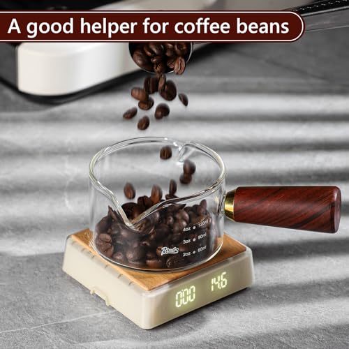 Espresso Shot Glasses with Wood Handle