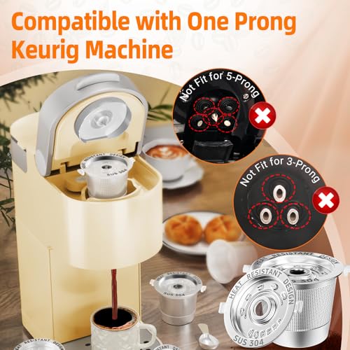 3 Pack Reusable K Cups for Keurig 1.0 (3 Count)