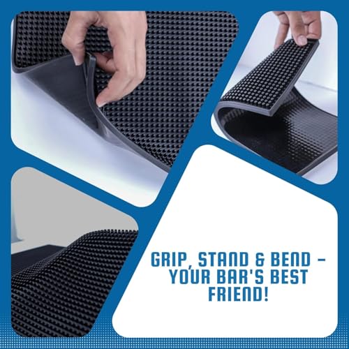 Rubber Bar Mats for Countertop (2 Count)