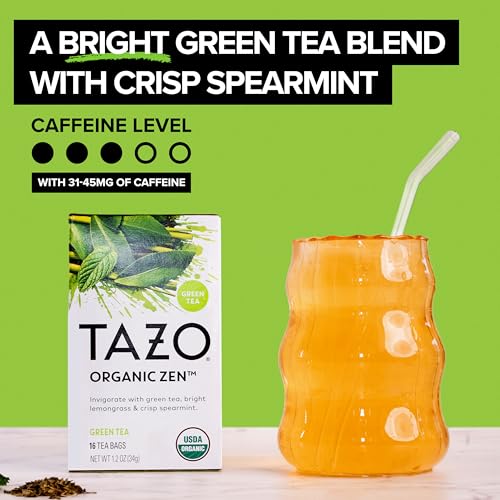 Organic Zen Green Tea Bags (96 Count)