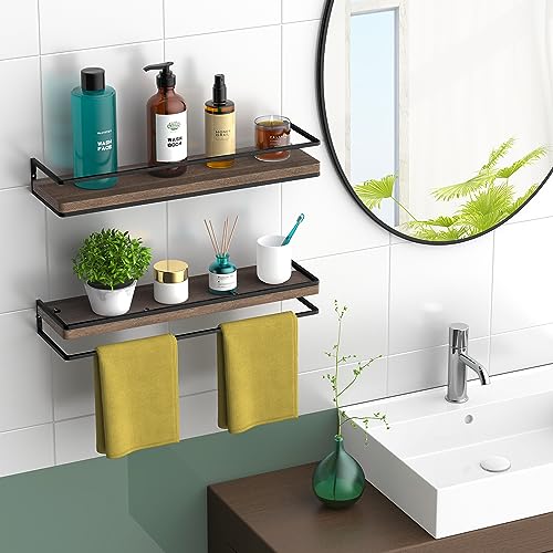 Floating Shelves Wall Mounted Set of 2 (2 Count)