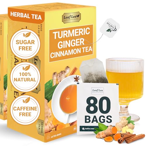 Turmeric Ginger Tea (80 Count)