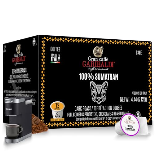 Sumatran Coffee Pods for Keurig K (12 Count)