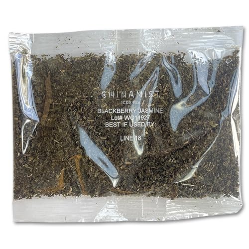 Blackberry Jasmine Loose Leaf Green Tea Portion Packets (24 Count)