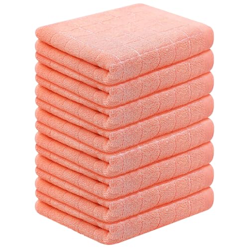 100% Cotton Terry Kitchen Towels (8 Count)