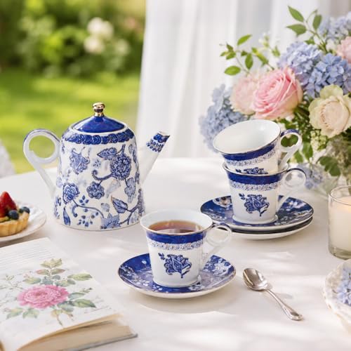 Bone China Tea Set for Adults
