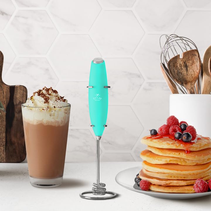Zulay Powerful Milk Frother for Coffee with Upgraded Titanium Motor