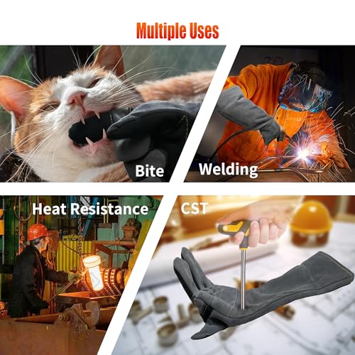 Long Welding Gloves 23.6 Inches 932℉