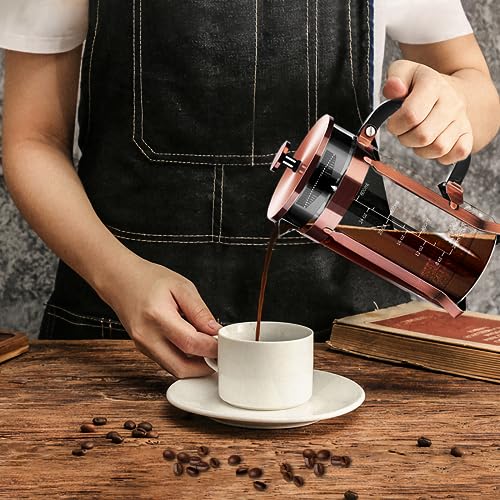 French Press Coffee Maker 304 Stainless Steel Coffee Press