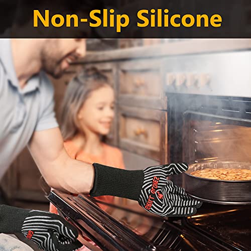 BBQ Gloves Oven Gloves 1472℉ Extreme Heat Resistant
