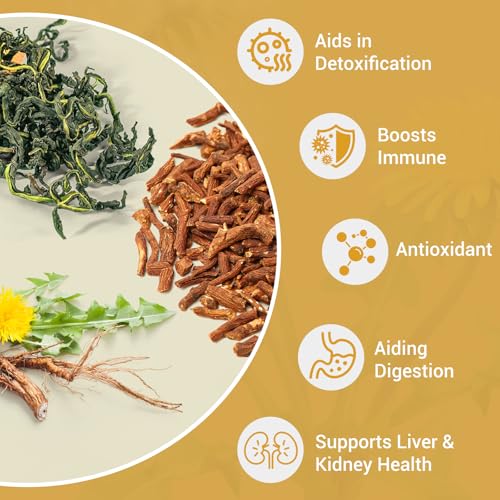 Dandelion Root and Leaf Tea (100 Count)