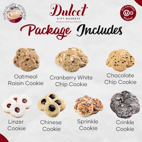 Assorted Celebration Cookie Lovers Gift Baskets