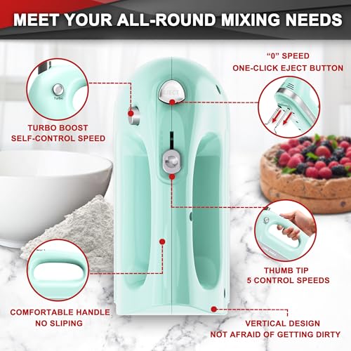 Hand Mixer Electric Handheld 400W