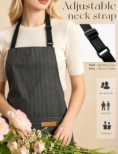 2 Pack Kitchen Cooking Aprons (2 Count)