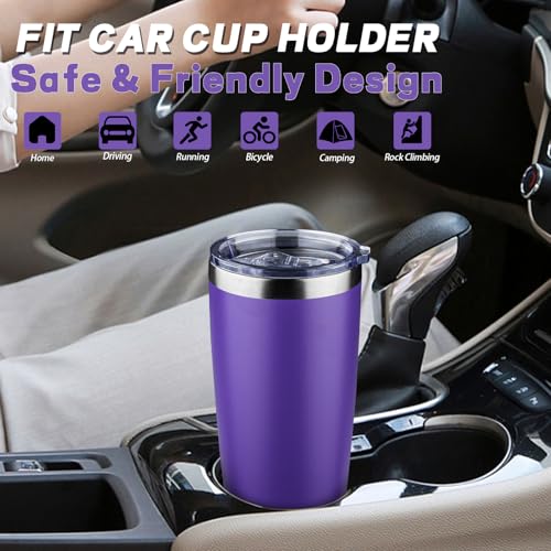 20 oz Tumbler with Lids and Straws