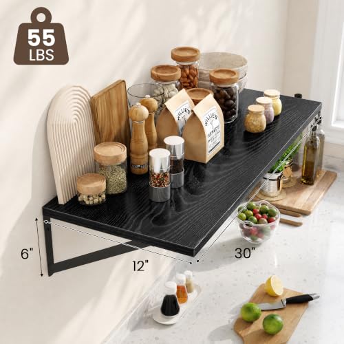 Wall Mounted Floating Shelves Set of 2 (2 Count)