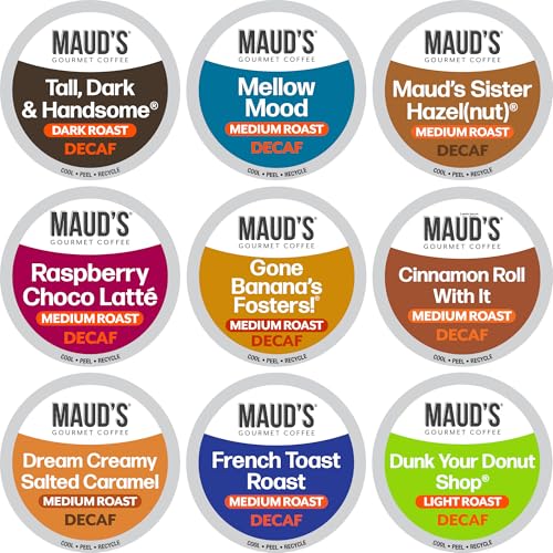 Decaf Coffee Pods Variety Pack (80 Count)