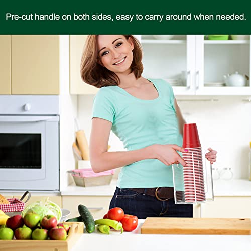 Disposable Coffee Cup Dispenser with Handles