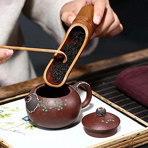 Tea Set New Yixing Classic Xishi Tea Pot Purple Clay Filter Teapots Beauty Kettle Raw Ore Handmade Boutique Zisha Tea Set Gifts 140Ml Tea Set Lofty Ambition