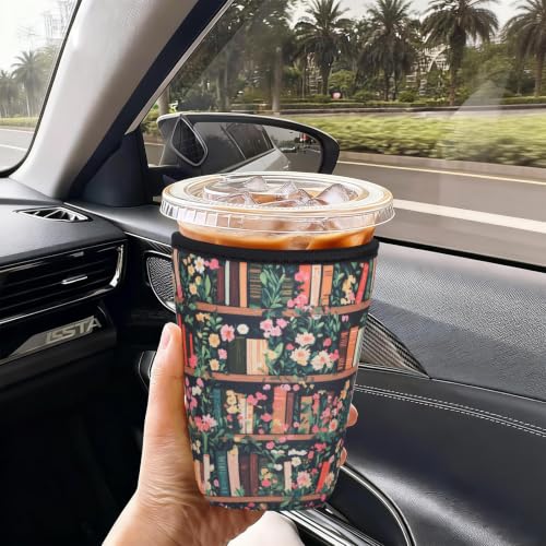 Reusable Insulated Neoprene Iced Coffee Cup Sleeve