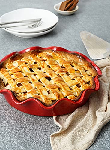 Ceramic Pie Pans for Baking (2 Count)