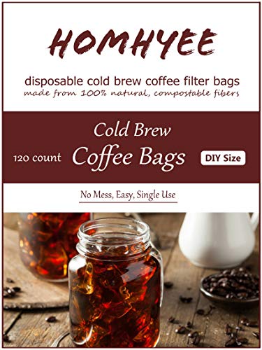 No Mess Cold Brew Coffee Filters (120 Count)