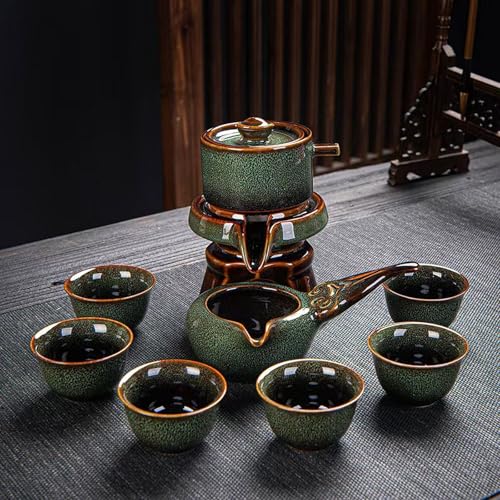 Lazy Tea Set Automatic Stone Grinding Pot
