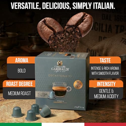 Gran Caffè Garibaldi Espresso Pods (50 Count)