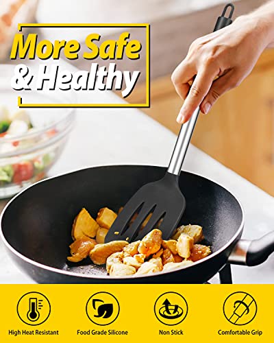 Pack of 4 Silicone Cooking Utensils Set (4 Count)