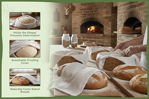 Bread Towels for Proofing Cover (5 Count)