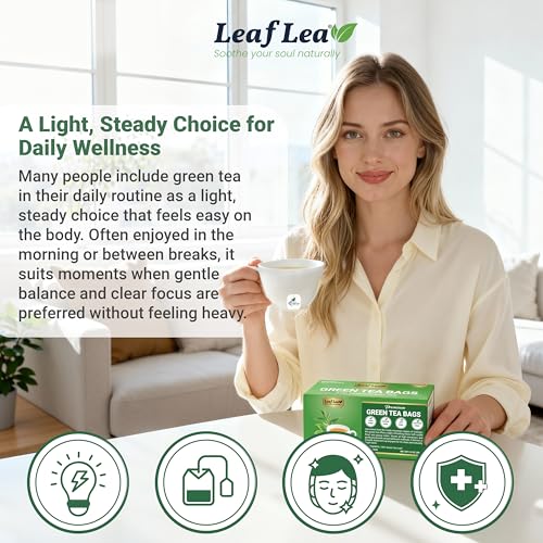 Premium Green Tea Bags (80 Count)