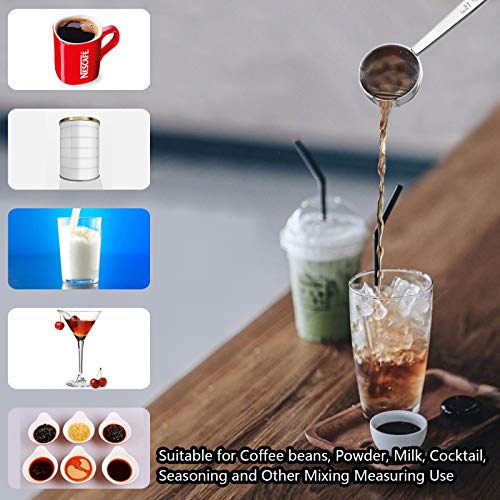 Coffee Measuring Scoop 1 Tablespoon long handle Stainless Steel spoon for Coffee