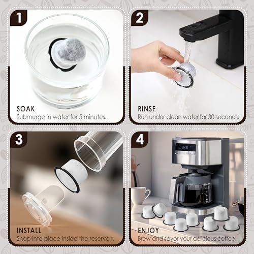10 Pack Coffee Water Filter Replacement (10 Count)