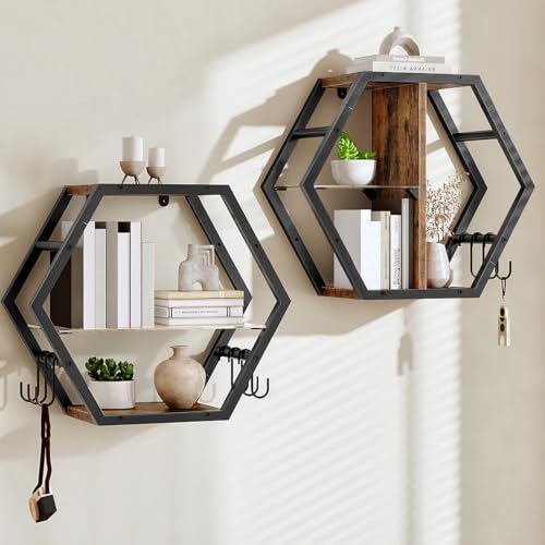 18.9 inch Gaming Floating Shelves (2 Count)
