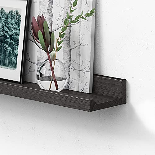 Black Picture Ledge Shelf 4 (4 Count)