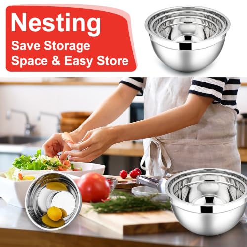 Mixing Bowls with Lids Set (3 Count)