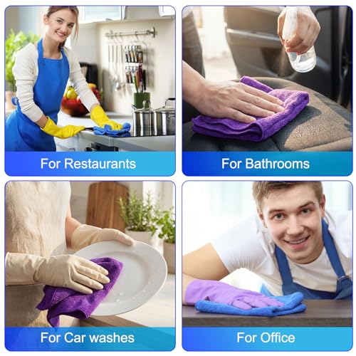 Car Microfiber Clean Cloths (60 Count)