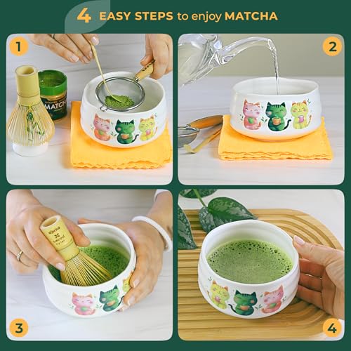 Aprika Life Matcha Whisk Set 6 Pcs
