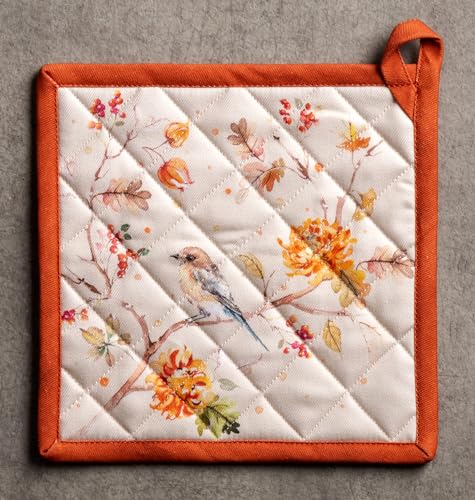 100% Cotton Oven Mitt & Pot Holder Set