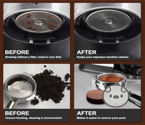 53.5mm Espresso Puck Screen 3 PCS Set (2 Count)