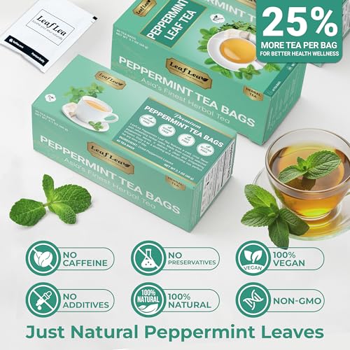 Peppermint Tea Bags (80 Count)